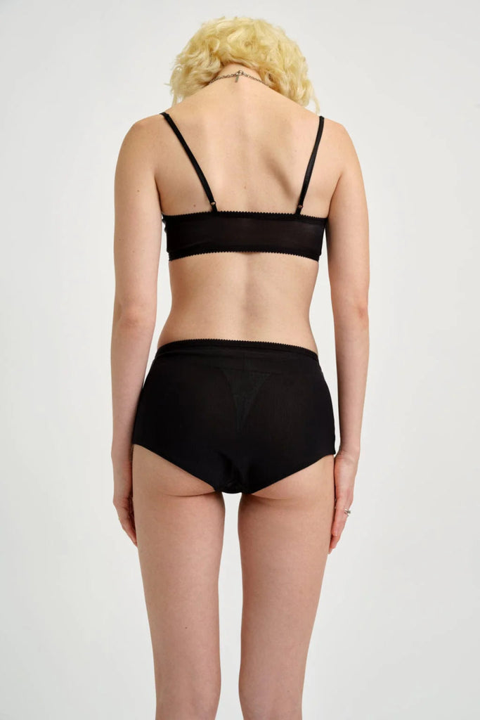 Eliza Faulkner Ruby Bralette (Black Mesh) - Victoire BoutiqueEliza FaulknerLingerie Ottawa Boutique Shopping Clothing