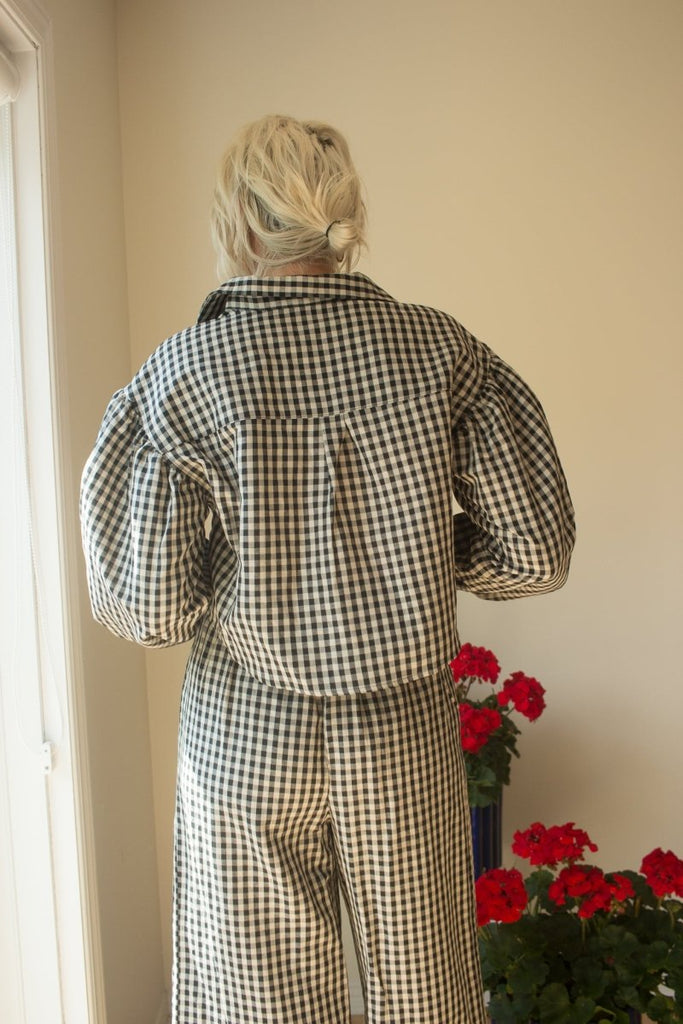 Eliza Faulkner Tabitha Shirt (Gingham) - Victoire BoutiqueEliza FaulknerShirts & Tops Ottawa Boutique Shopping Clothing