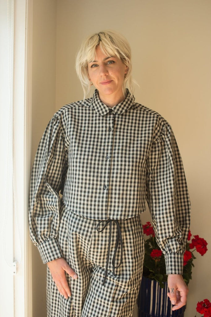 Eliza Faulkner Tabitha Shirt (Gingham) - Victoire BoutiqueEliza FaulknerShirts & Tops Ottawa Boutique Shopping Clothing