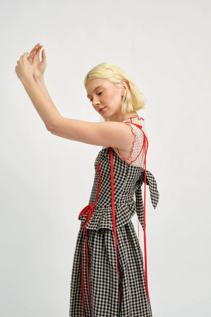 Eliza Faulkner Tessa Dress (Gingham) - Victoire BoutiqueEliza FaulknerDresses Ottawa Boutique Shopping Clothing