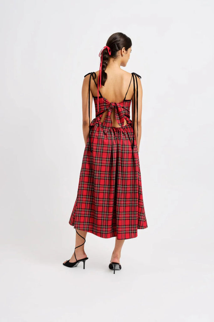 Eliza Faulkner Tessa Dress - Red Plaid (In - Store) - Victoire BoutiqueEliza FaulknerDresses Ottawa Boutique Shopping Clothing