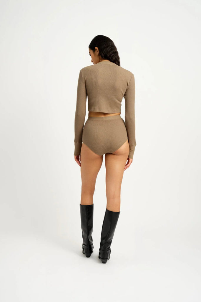 Eliza Faulkner Ula Panty - Olive (Online Exclusive) - Victoire BoutiqueEliza FaulknerLingerie Ottawa Boutique Shopping Clothing