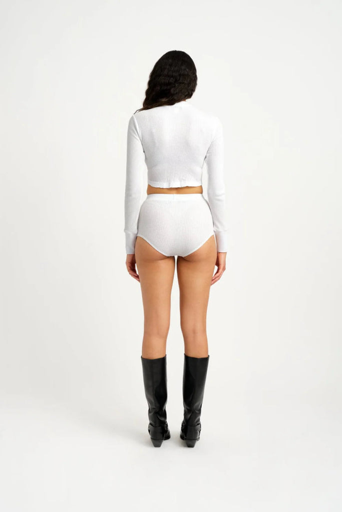 Eliza Faulkner Ula Panty - White (Online Exclusive) - Victoire BoutiqueEliza FaulknerLingerie Ottawa Boutique Shopping Clothing