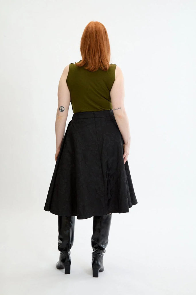 Eliza Faulkner Winnie Skirt - Black (Online Exclusive) - Victoire BoutiqueEliza FaulknerSkirts Ottawa Boutique Shopping Clothing