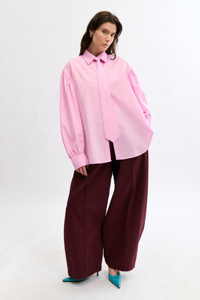 Eliza Faulkner Wren Shirt - Pink (Online Exclusive) - Victoire BoutiqueEliza FaulknerShirts & Tops Ottawa Boutique Shopping Clothing