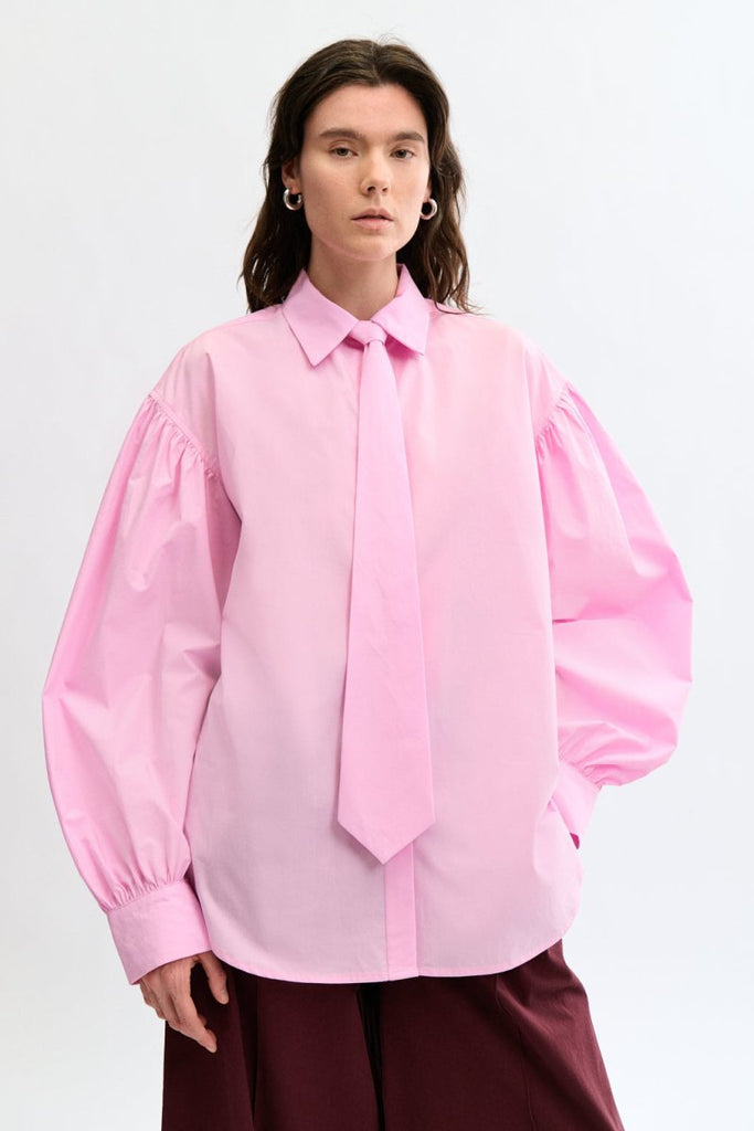 Eliza Faulkner Wren Shirt - Pink (Online Exclusive) - Victoire BoutiqueEliza FaulknerShirts & Tops Ottawa Boutique Shopping Clothing