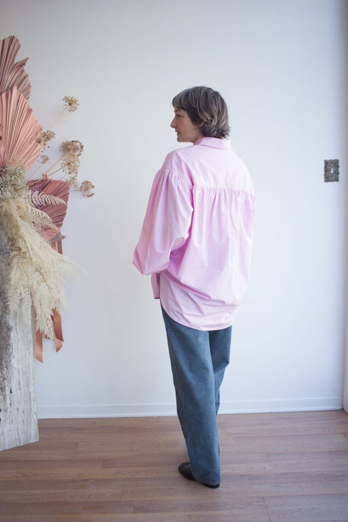 Eliza Faulkner Wren Shirt - Pink (Online Exclusive) - Victoire BoutiqueEliza FaulknerShirts & Tops Ottawa Boutique Shopping Clothing