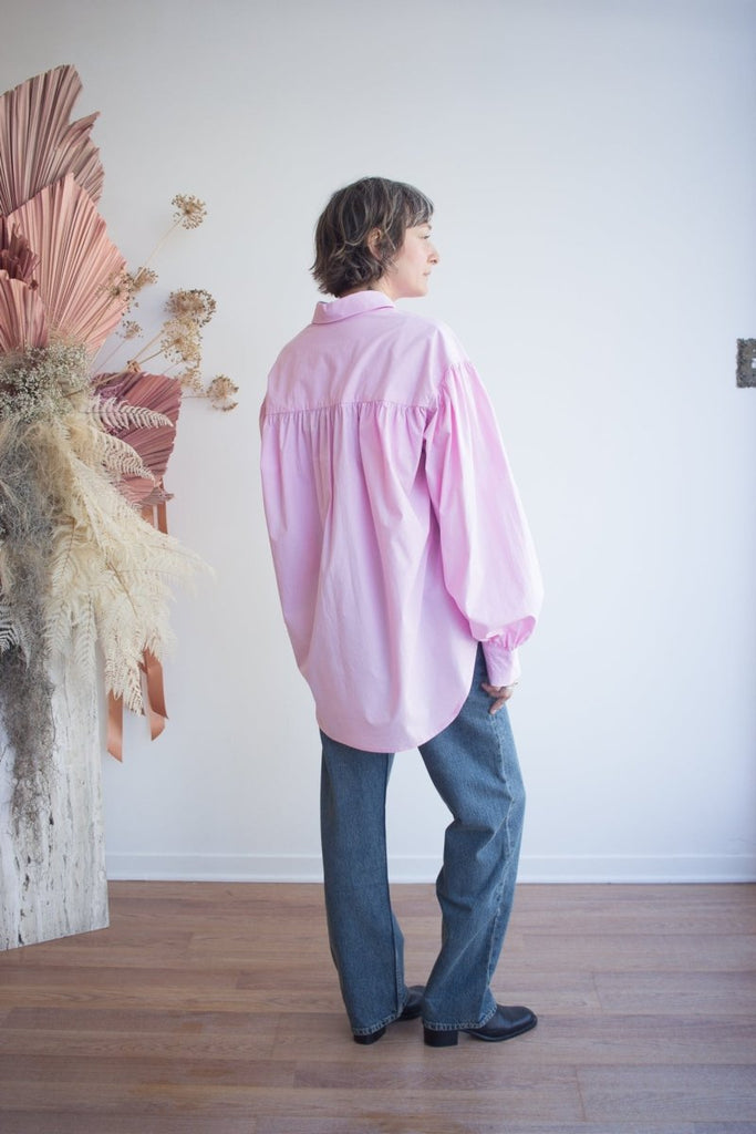 Eliza Faulkner Wren Shirt - Pink (Online Exclusive) - Victoire BoutiqueEliza FaulknerShirts & Tops Ottawa Boutique Shopping Clothing