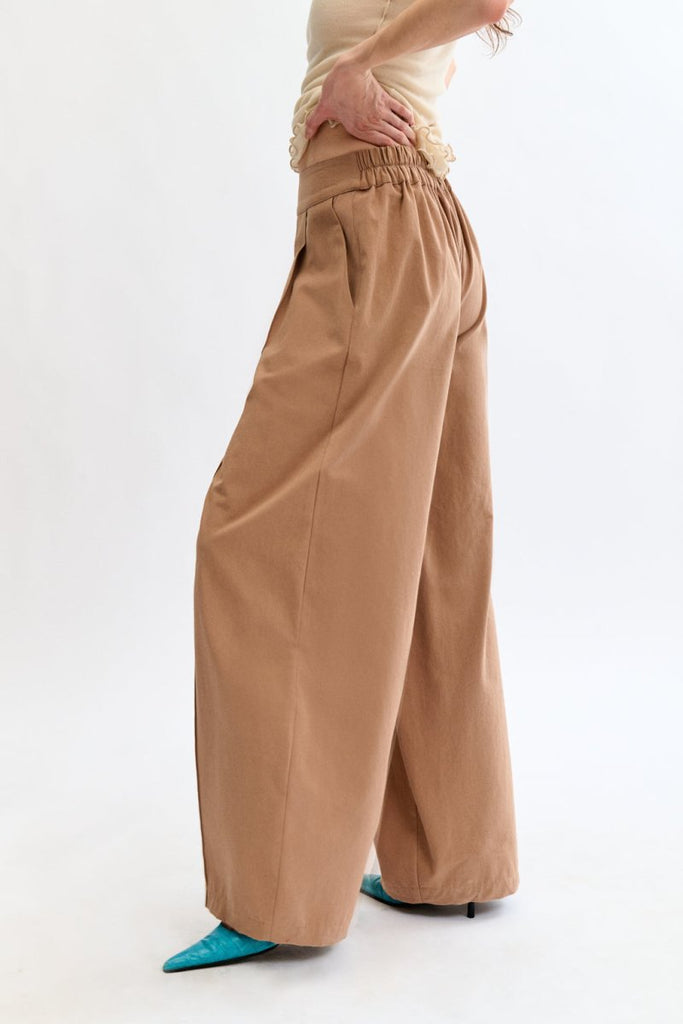 Eliza Faulkner Yves Pant - Fawn (Online Exclusive) - Victoire BoutiqueEliza FaulknerBottoms Ottawa Boutique Shopping Clothing