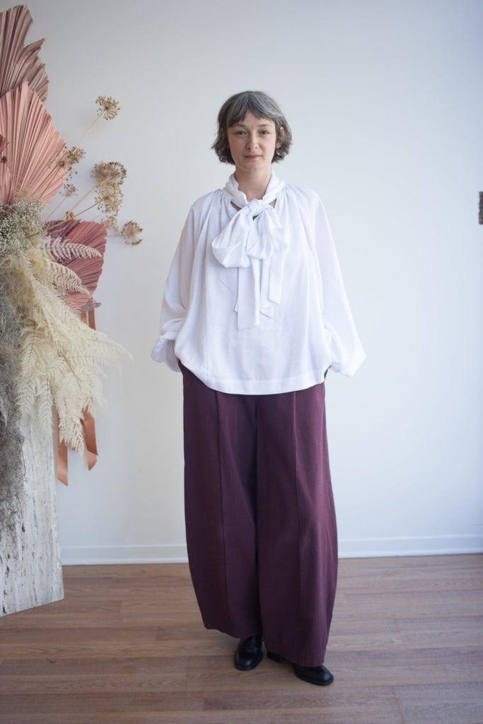 Eliza Faulkner Yves Pant - Shiraz (Online Exclusive) - Victoire BoutiqueEliza FaulknerBottoms Ottawa Boutique Shopping Clothing