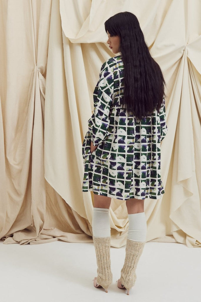 Eve Gravel Arty Dress - Earth or Chess Line (Pre - Order) - Victoire BoutiqueEve GravelDresses Ottawa Boutique Shopping Clothing