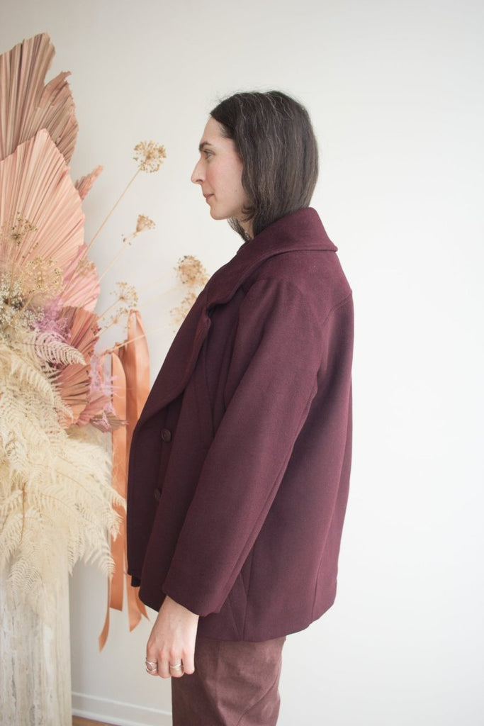 Eve Gravel Damon Short Coat - Various Colours (Pe - Order) - Victoire BoutiqueEve GravelOuterwear Ottawa Boutique Shopping Clothing