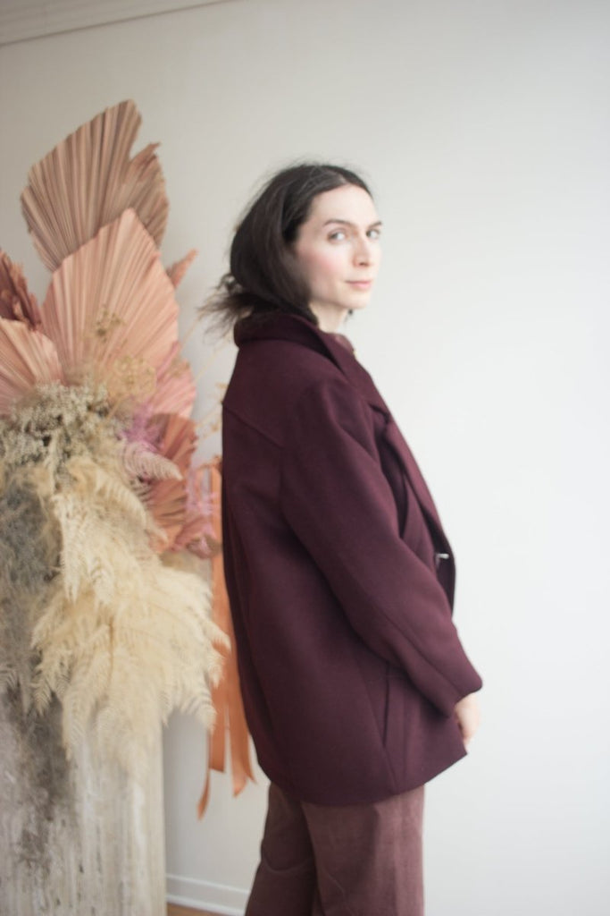 Eve Gravel Damon Short Coat - Various Colours (Pe - Order) - Victoire BoutiqueEve GravelOuterwear Ottawa Boutique Shopping Clothing