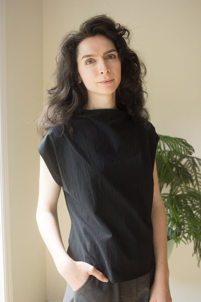 Eve Gravel Etna Top - Black (In - Store) - Victoire BoutiqueEve GravelTops Ottawa Boutique Shopping Clothing