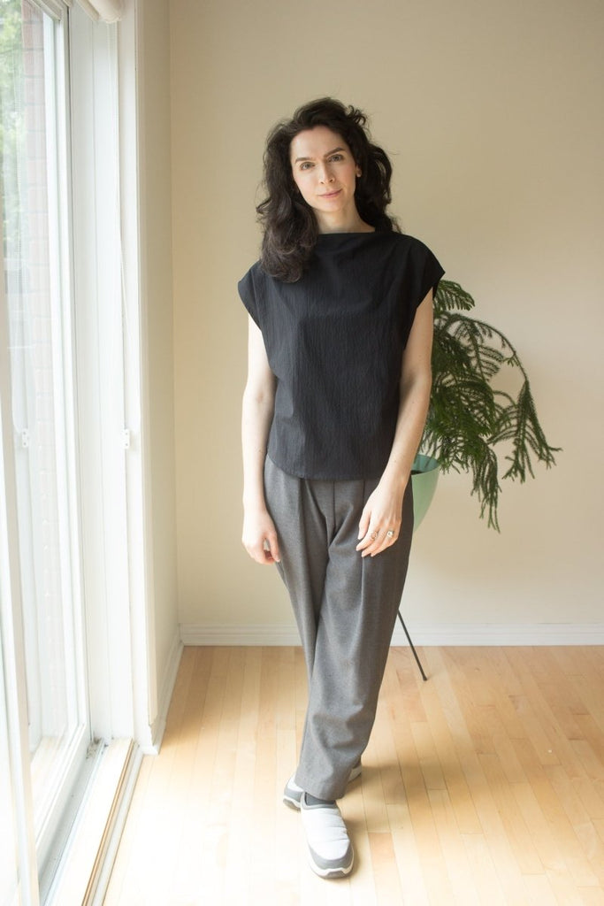 Eve Gravel Etna Top - Black (In - Store) - Victoire BoutiqueEve GravelTops Ottawa Boutique Shopping Clothing