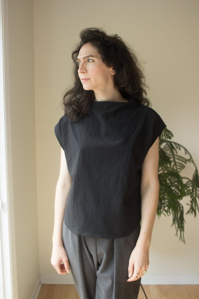 Eve Gravel Etna Top - Black (In - Store) - Victoire BoutiqueEve GravelTops Ottawa Boutique Shopping Clothing