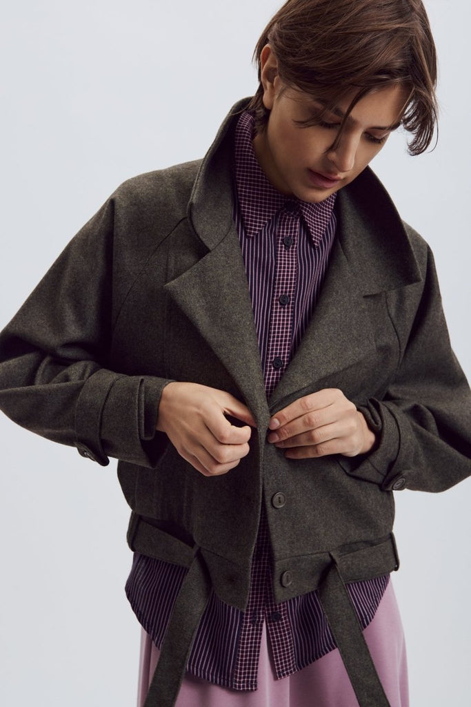 Eve Gravel Gema Jacket - Various Colours (Pre - Order) - Victoire BoutiqueEve GravelOuterwear Ottawa Boutique Shopping Clothing