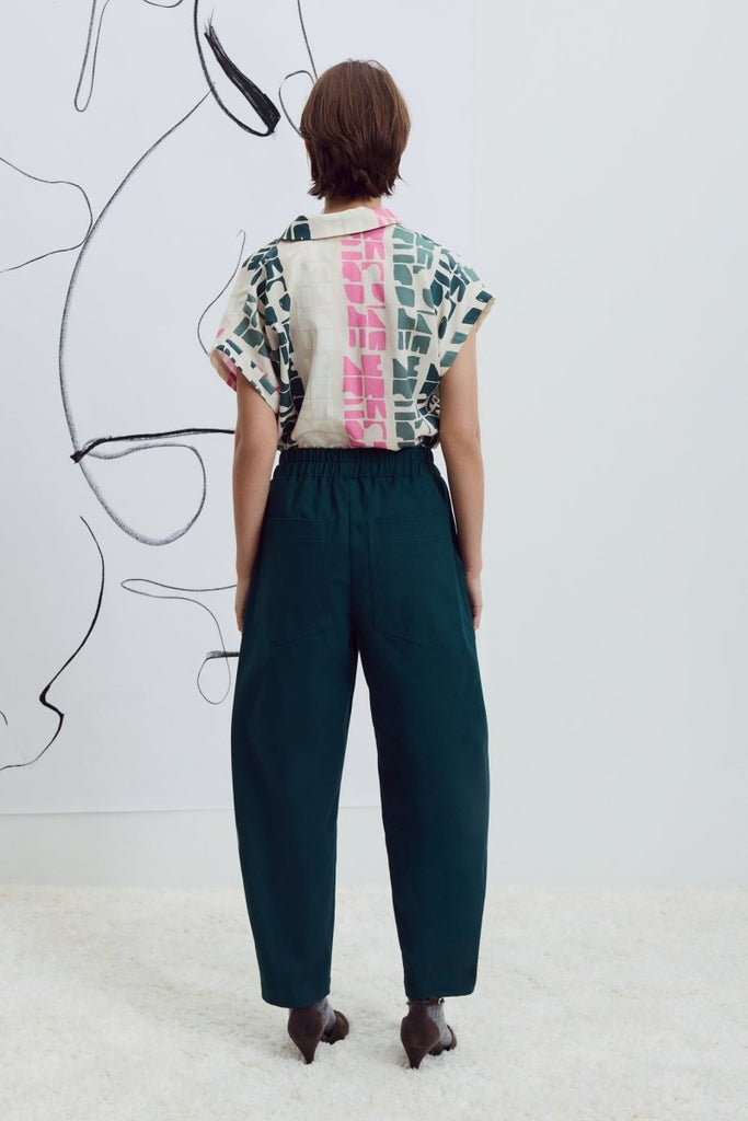 Eve Gravel Harisha Pants - Black or Emerald (Online Exclusive) - Victoire BoutiqueEve GravelPants Ottawa Boutique Shopping Clothing