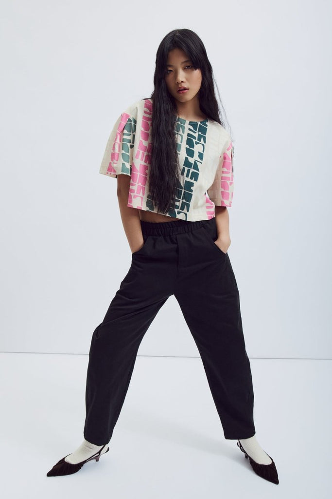 Eve Gravel Harisha Pants - Black or Emerald (Online Exclusive) - Victoire BoutiqueEve GravelPants Ottawa Boutique Shopping Clothing