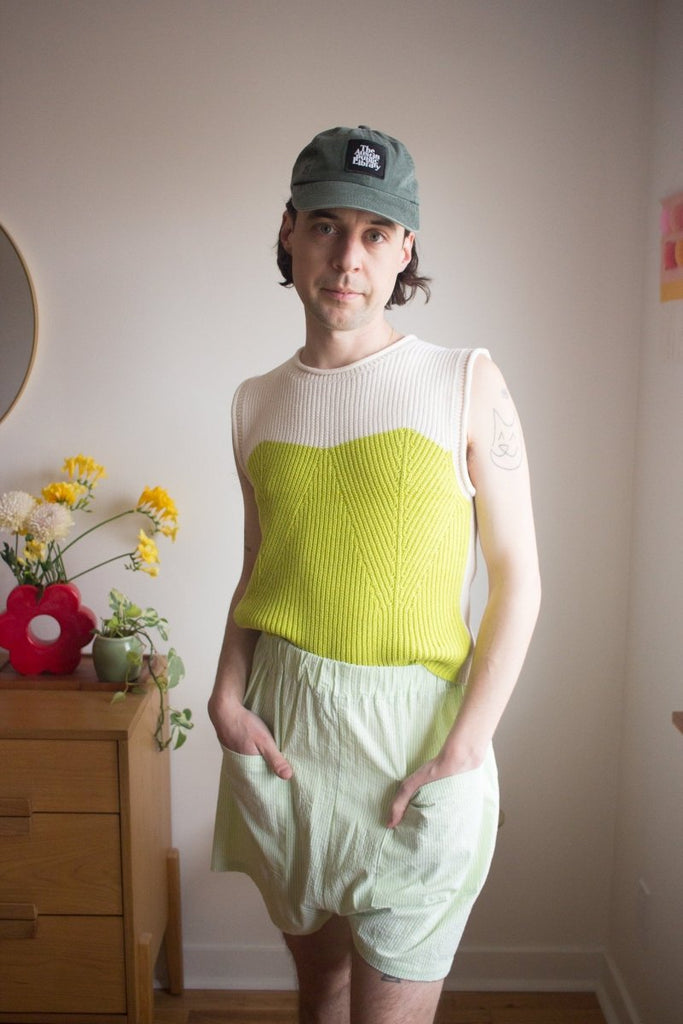 Eve Gravel Layla Knit Top - Lime (In - Store) - Victoire BoutiqueEve GravelShirts & Tops Ottawa Boutique Shopping Clothing
