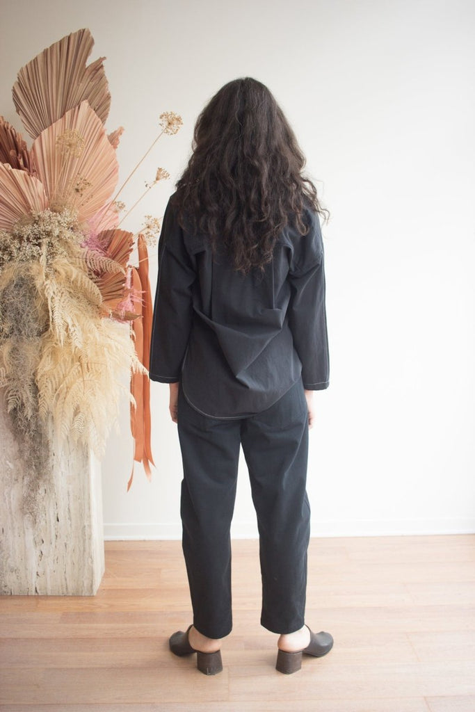 Eve Gravel Malabou Shirt - Black (In Store) - Victoire BoutiqueEve GravelShirts & Tops Ottawa Boutique Shopping Clothing