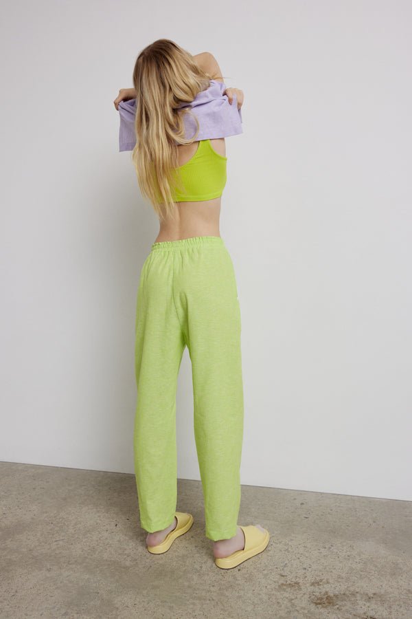 Eve Gravel Pierce Pants - Key Lime (In Store) - Victoire BoutiqueEve GravelBottoms Ottawa Boutique Shopping Clothing