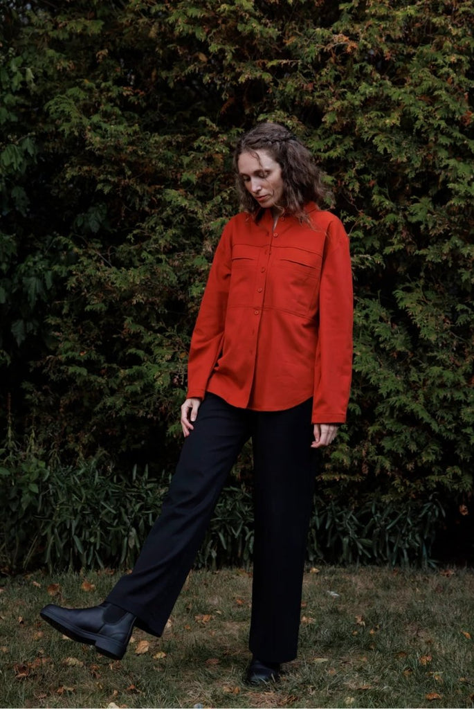 Eve Gravel Pompei Overshirt - Various Colours (Online Exclusive) - Victoire BoutiqueEve GravelShirts & Tops Ottawa Boutique Shopping Clothing