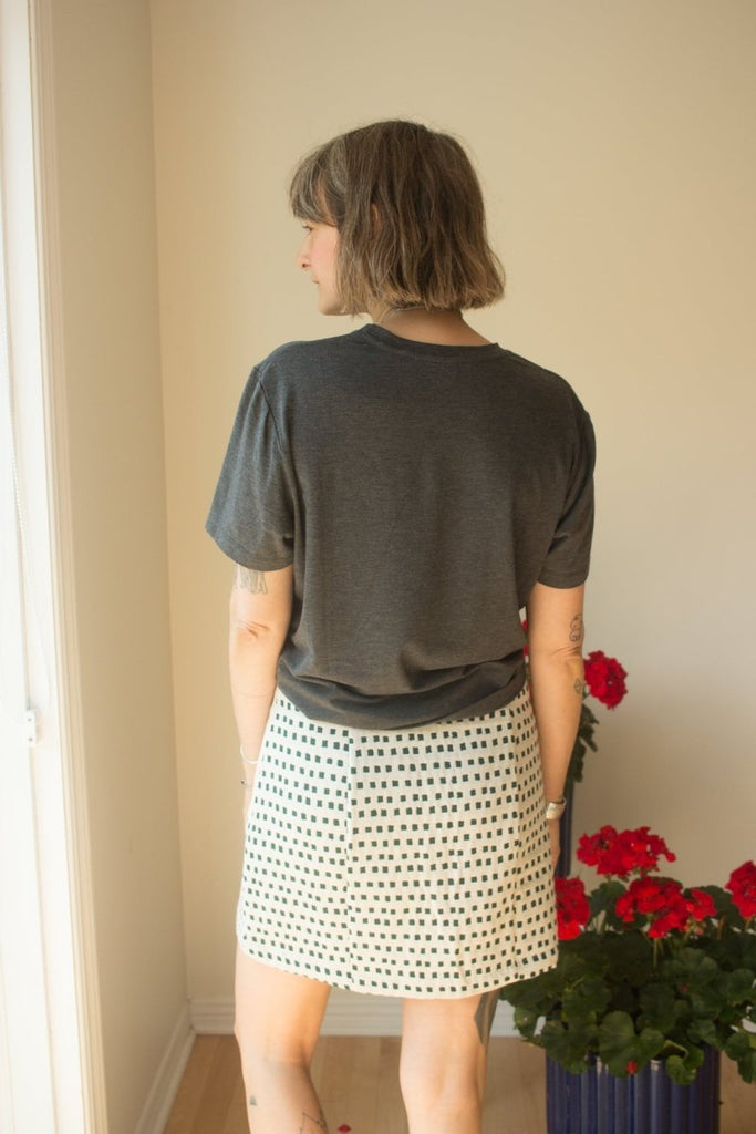 Eve Gravel Sabah Skirt - Light or Dark Jacquard (Pre - Order) - Victoire BoutiqueEve GravelBottoms Ottawa Boutique Shopping Clothing