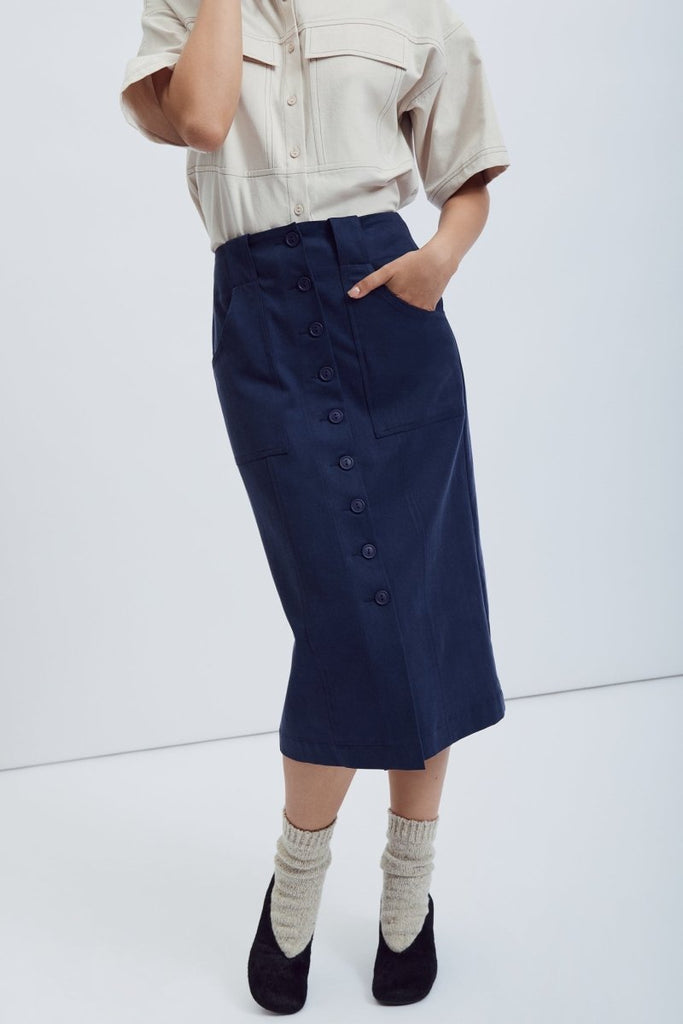 Eve Gravel Sabine Skirt - Various Colours (Online Exclusive) - Victoire BoutiqueEve GravelSkirts Ottawa Boutique Shopping Clothing