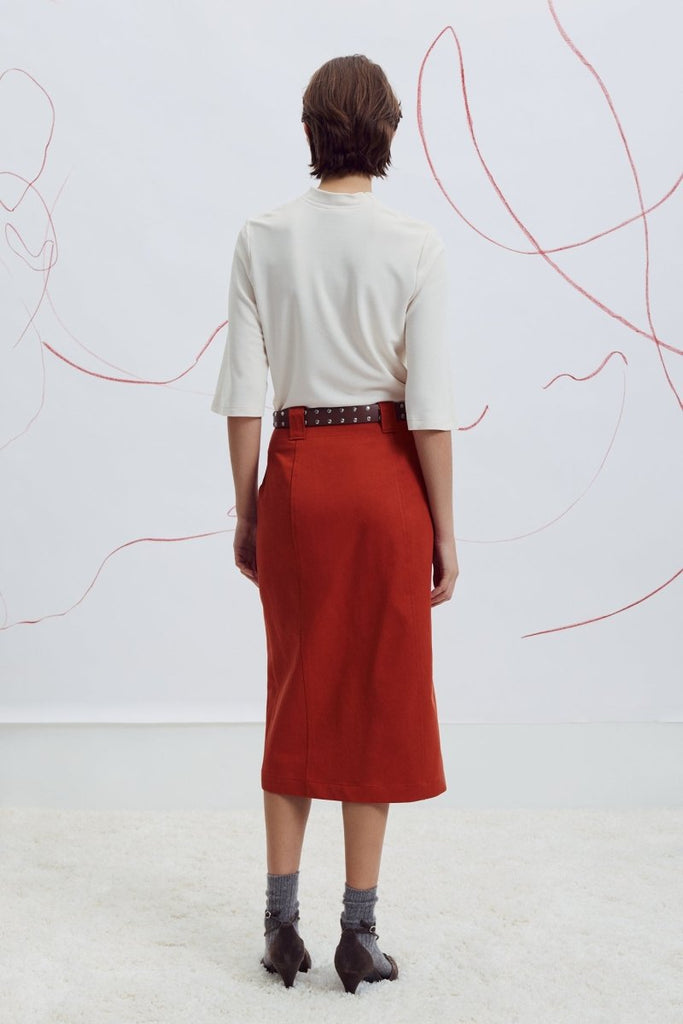 Eve Gravel Sabine Skirt - Various Colours (Online Exclusive) - Victoire BoutiqueEve GravelSkirts Ottawa Boutique Shopping Clothing