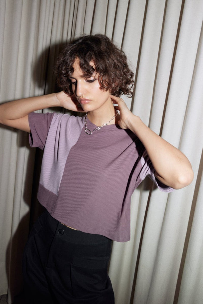 Eve Gravel Sanford Top - Eggplant (In - Store) - Victoire BoutiqueEve GravelTops Ottawa Boutique Shopping Clothing