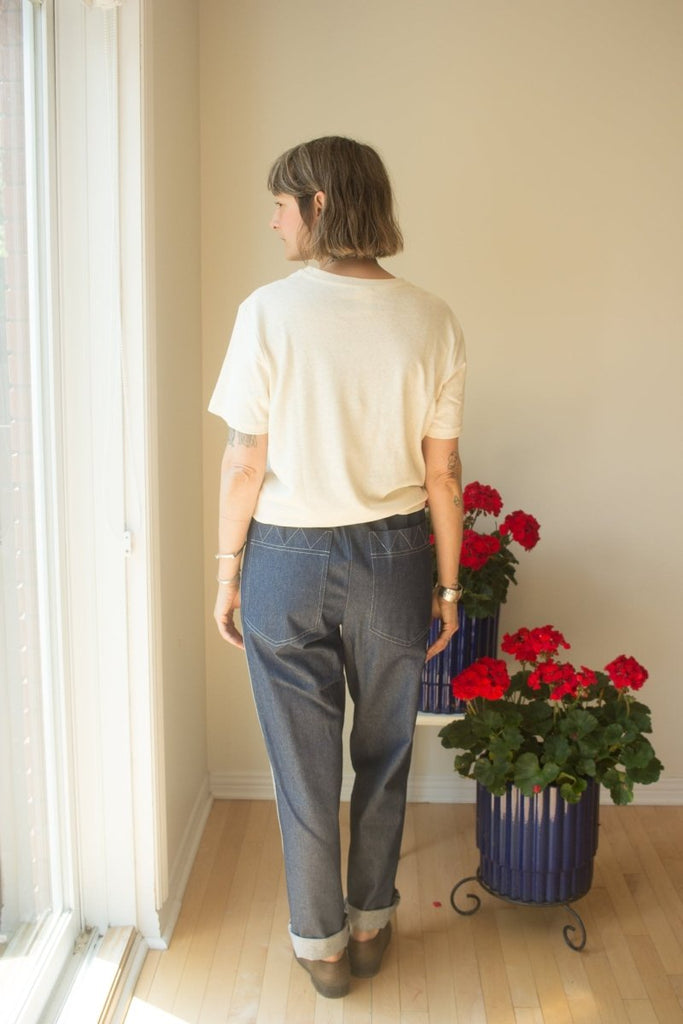 Eve Gravel Silla Pants - Denim (Online Exclusive) - Victoire BoutiqueEve GravelBottoms Ottawa Boutique Shopping Clothing