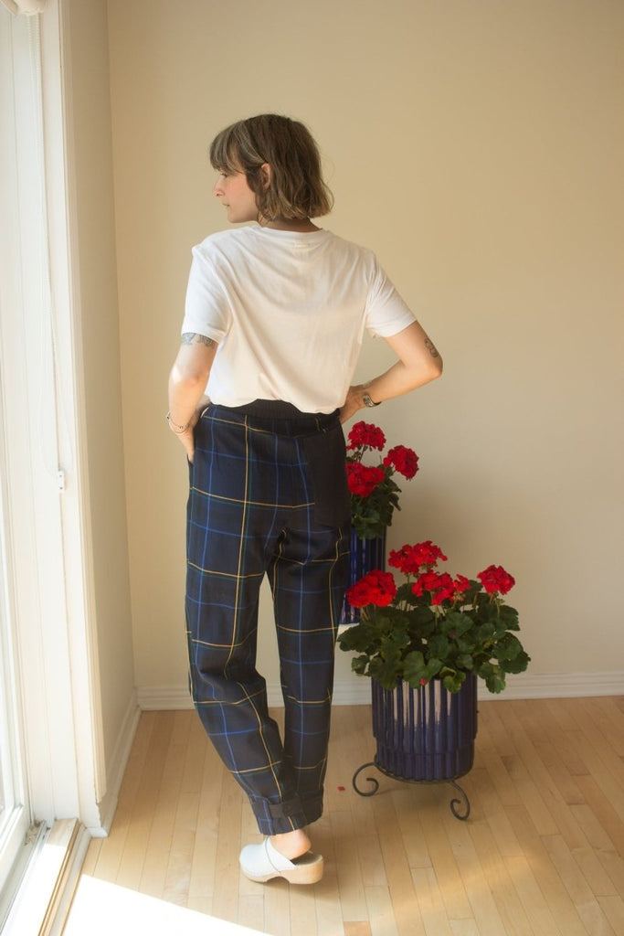 Eve Gravel Snowdown Pants - Tartan (Pre - Order) - Victoire BoutiqueEve GravelBottoms Ottawa Boutique Shopping Clothing