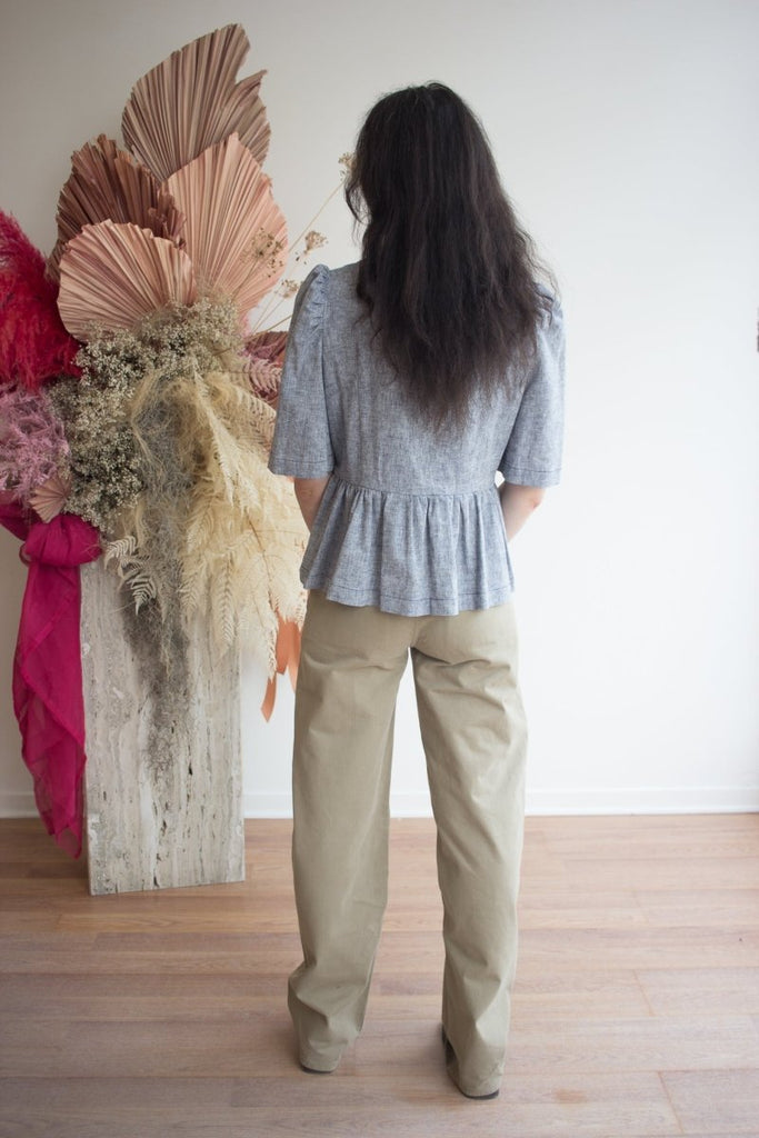 Eve Gravel Soma Top - Heather Grey (Online Exclusive) - Victoire BoutiqueEve GravelShirts & Tops Ottawa Boutique Shopping Clothing