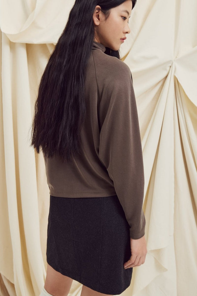 Eve Gravel Thais Top - Khaki (In - Store) - Victoire BoutiqueEve GravelShirts & Tops Ottawa Boutique Shopping Clothing