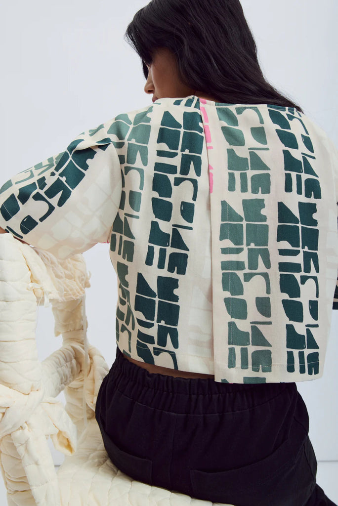 Eve Gravel Toyo Top - Totem Rose (In Store) - Victoire BoutiqueEve GravelShirts & Tops Ottawa Boutique Shopping Clothing