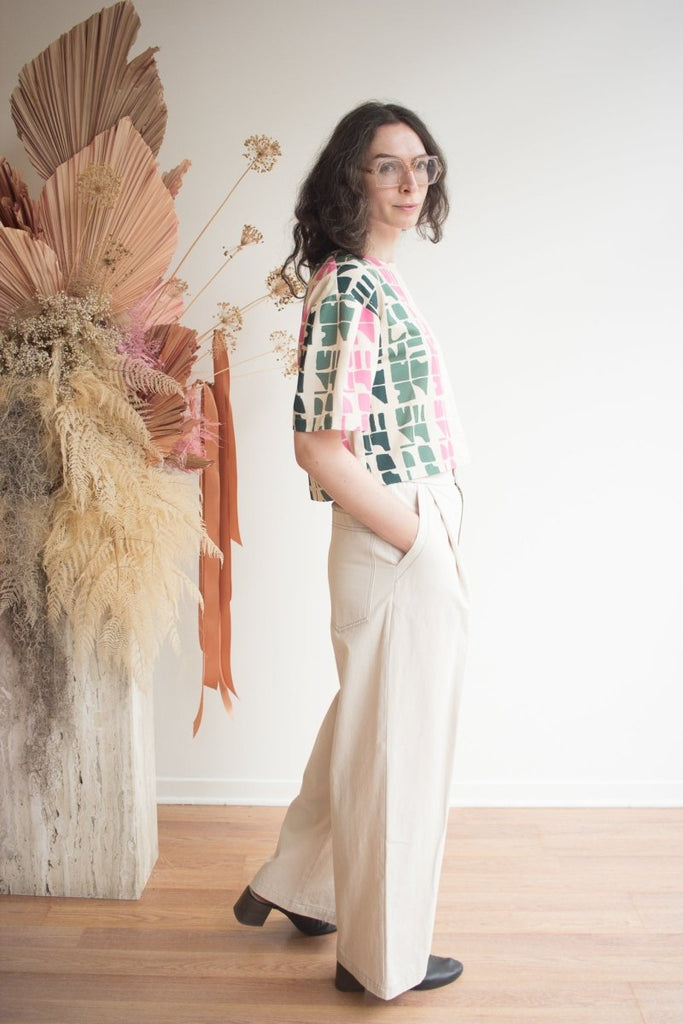 Eve Gravel Toyo Top - Totem Rose (In Store) - Victoire BoutiqueEve GravelShirts & Tops Ottawa Boutique Shopping Clothing