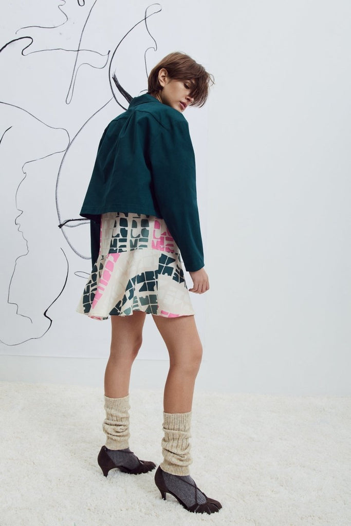 Eve Gravel Zaria Jacket - Emerald or Black (Online Exclusive) - Victoire BoutiqueEve GravelOuterwear Ottawa Boutique Shopping Clothing