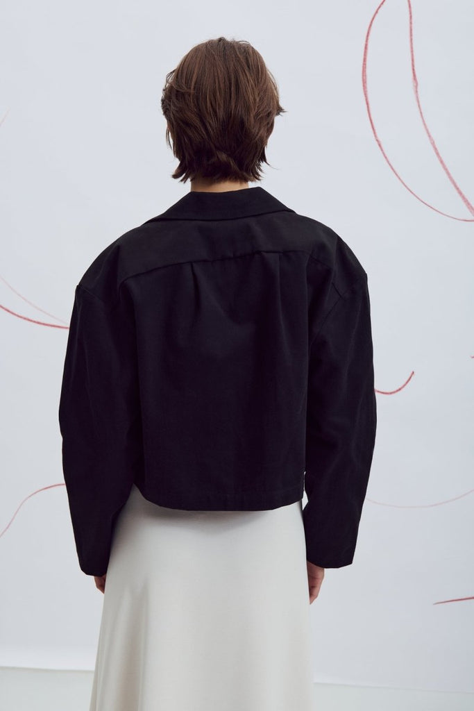 Eve Gravel Zaria Jacket - Emerald or Black (Online Exclusive) - Victoire BoutiqueEve GravelOuterwear Ottawa Boutique Shopping Clothing