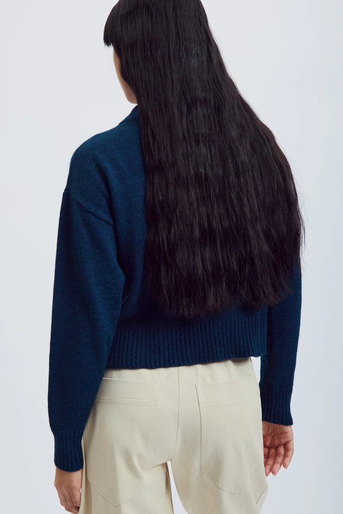 Eve Gravel Zephyr Knit - Bue (Online Exclusive) - Victoire BoutiqueEve Gravelknits Ottawa Boutique Shopping Clothing