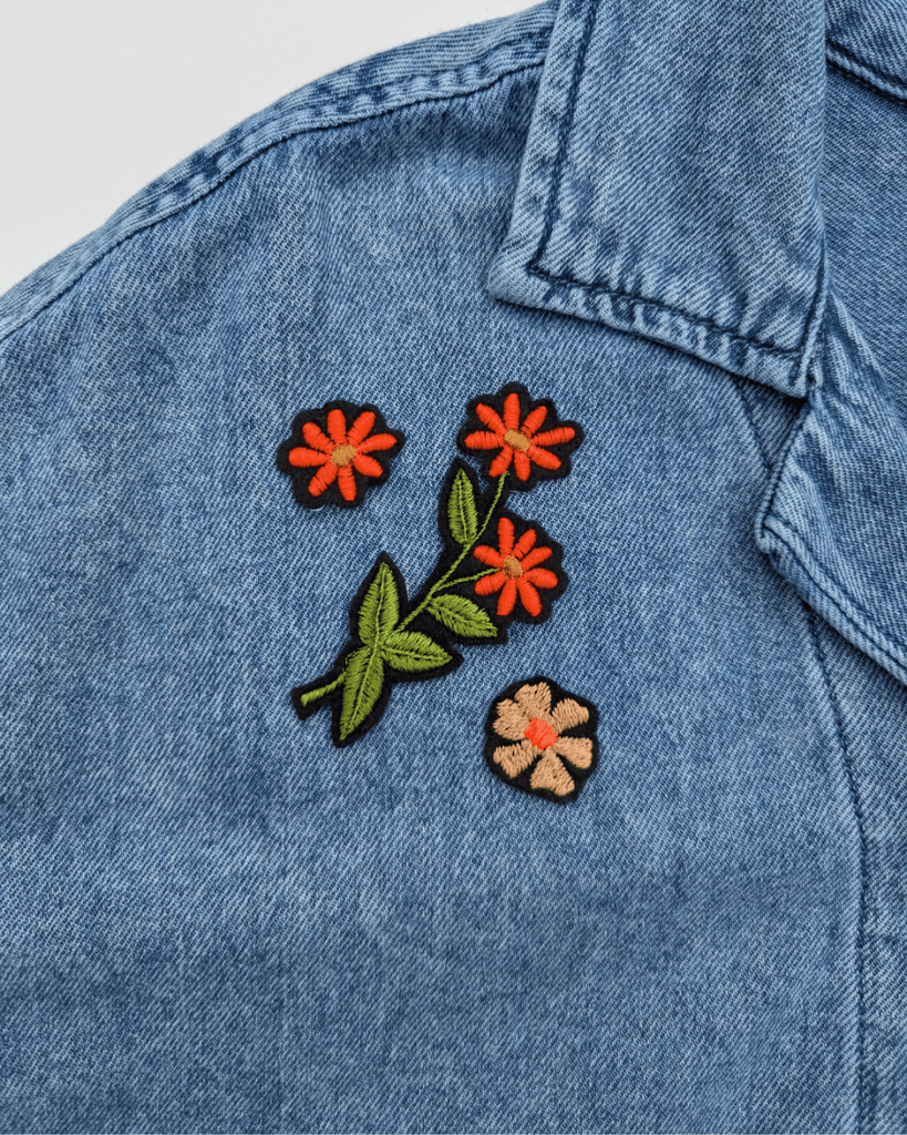 Filorama Chamomile Patch - Victoire BoutiqueFiloramaPins & Patches Ottawa Boutique Shopping Clothing