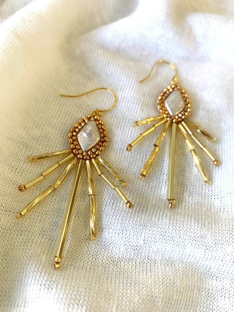 Frnge Stream Earrings (Silver or Gold) - Victoire BoutiqueFrngeEarrings Ottawa Boutique Shopping Clothing