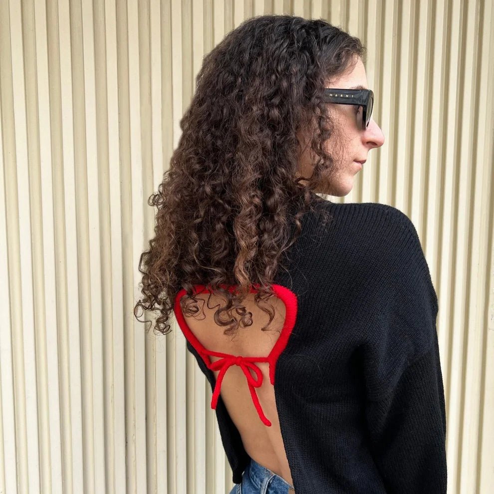 Givéh Bonny Crew Sweater (Black) - Victoire BoutiqueGivéhSweater Ottawa Boutique Shopping Clothing