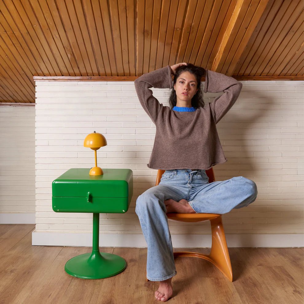 Givéh Bonny Crew Sweater (Camel) - Victoire BoutiqueGivéhSweater Ottawa Boutique Shopping Clothing