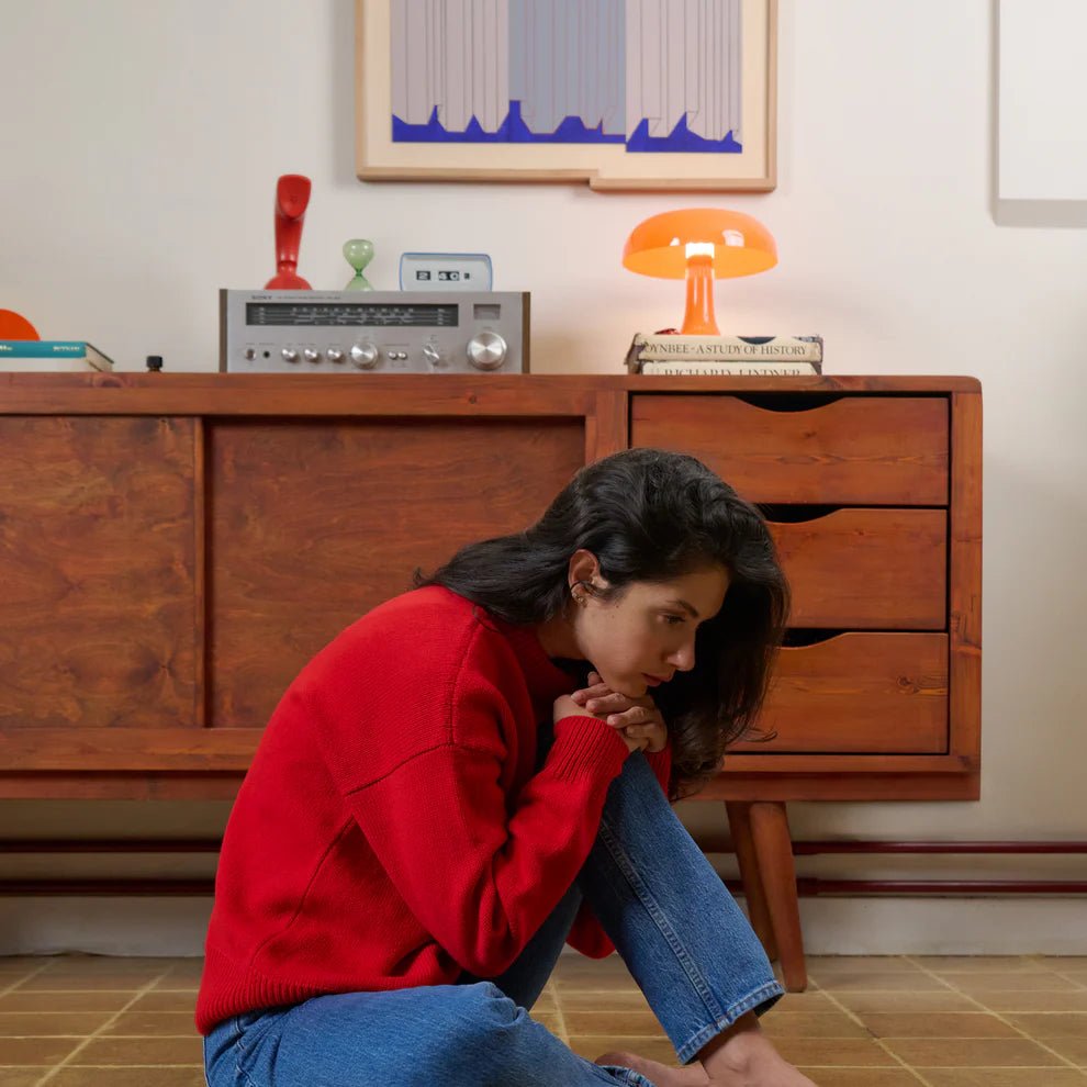 Givéh Red Crew Sweater - Victoire BoutiqueGivéhSweater Ottawa Boutique Shopping Clothing