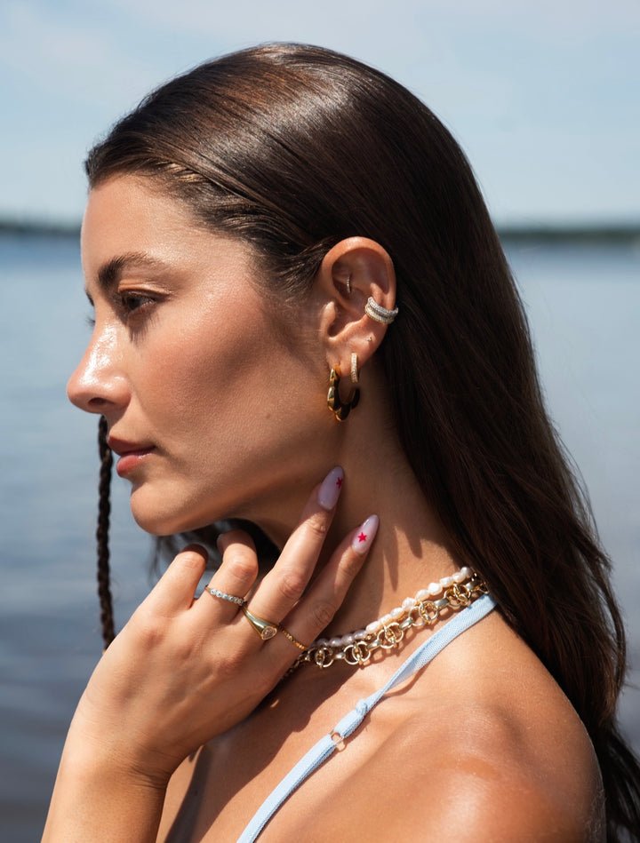 Hailey Jane Cielo Hoops - Victoire BoutiqueHailey JaneEarrings Ottawa Boutique Shopping Clothing