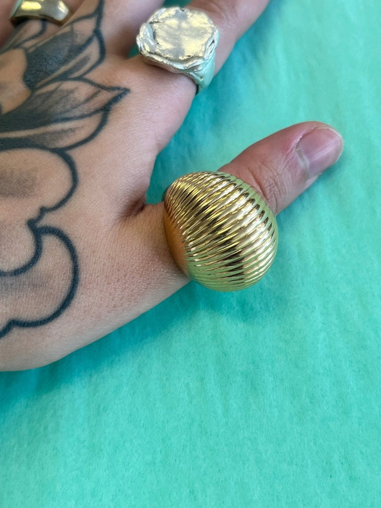 Hailey Jane Large Seashell Ring - Victoire BoutiqueHailey JaneRings Ottawa Boutique Shopping Clothing