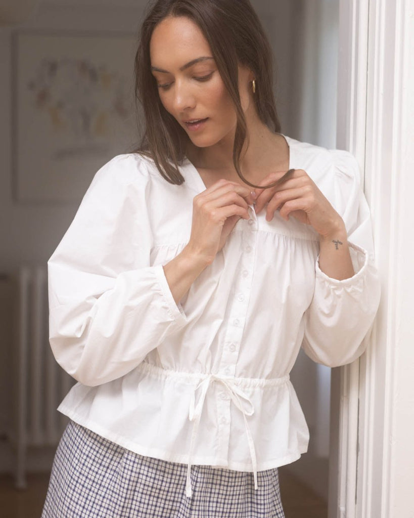 Harly Jae Belmond Blouse (Ivory) - Victoire BoutiqueHarly JaeTops Ottawa Boutique Shopping Clothing