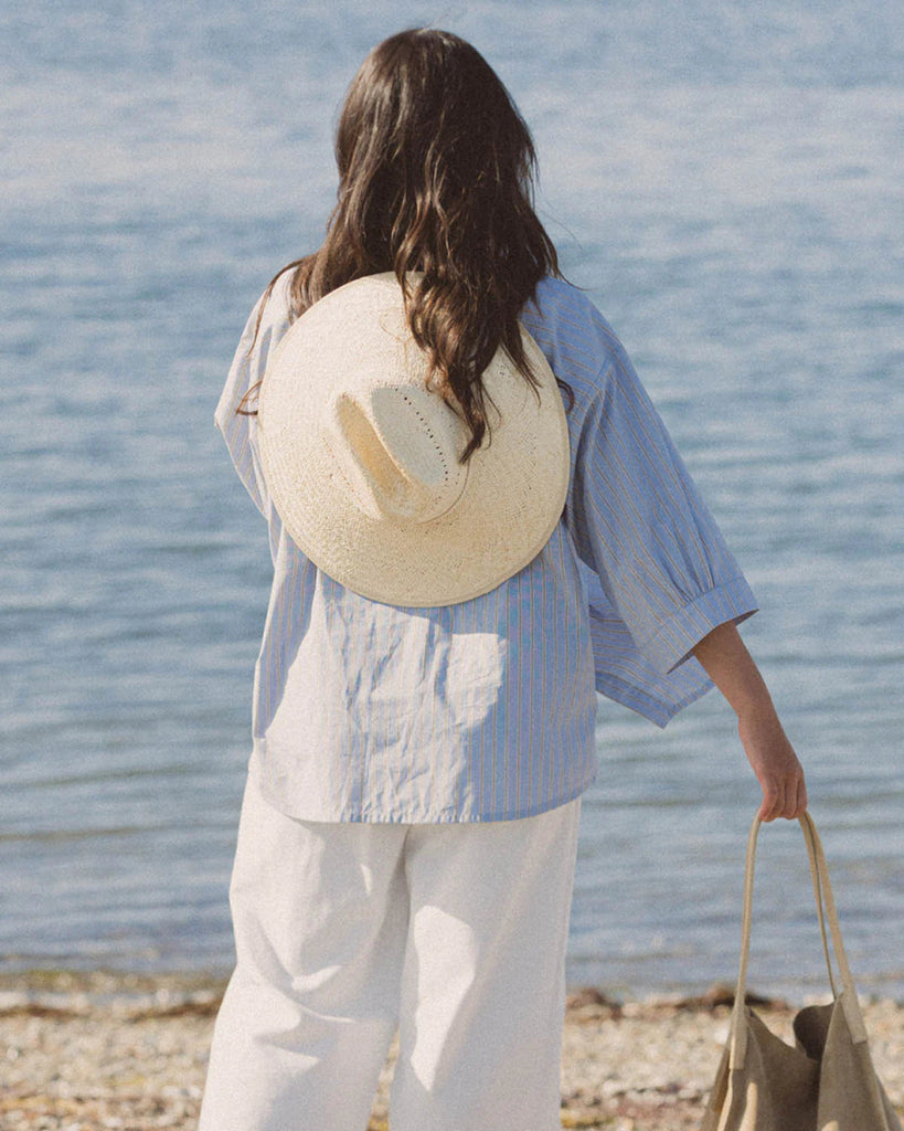 Harly Jae Haven Blouse (Editor's Stripe) - Victoire BoutiqueHarly JaeTops Ottawa Boutique Shopping Clothing