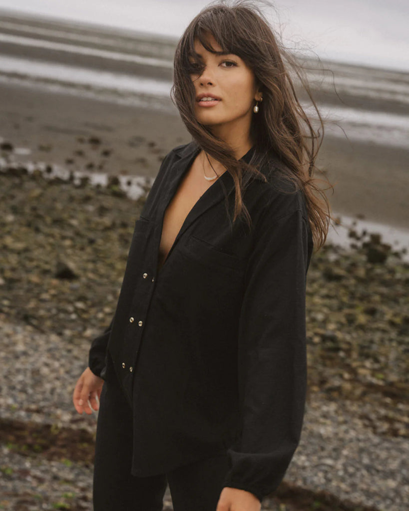 Harly Jae House Blouse (Black) - Victoire BoutiqueHarly JaeTops Ottawa Boutique Shopping Clothing